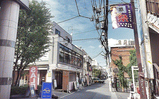 An empty street in Shimokitazawa